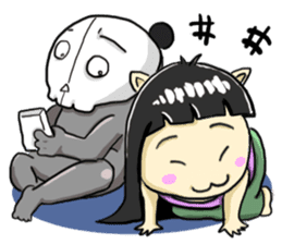 Thai Ghosts Story "Jook and Tanini" sticker #850667