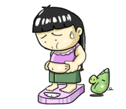 Thai Ghosts Story "Jook and Tanini" sticker #850668