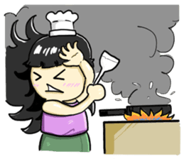 Thai Ghosts Story "Jook and Tanini" sticker #850673