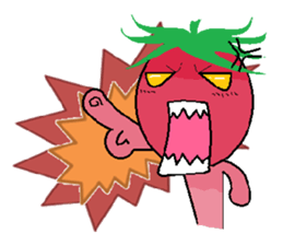Lovely tomato-2 sticker #850891