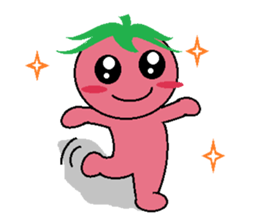 Lovely tomato-2 sticker #850900
