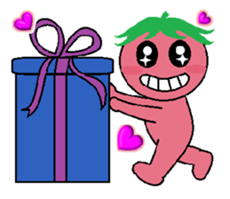 Lovely tomato-2 sticker #850902