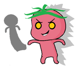 Lovely tomato-2 sticker #850914