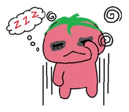 Lovely tomato-2 sticker #850915