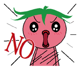 Lovely tomato-2 sticker #850917