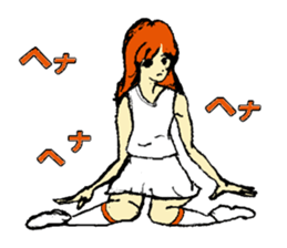 Go!Go! cheerleader sticker #851011