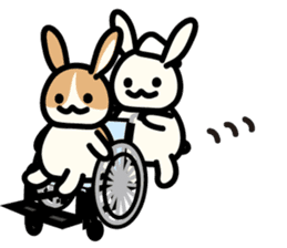 Sickly Rabbit sticker #851163