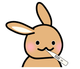 Sickly Rabbit sticker #851171
