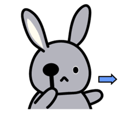 Sickly Rabbit sticker #851185