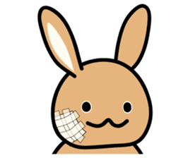 Sickly Rabbit sticker #851189