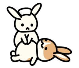 Sickly Rabbit sticker #851191