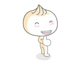 Meat loaf and dumpling sticker #851365