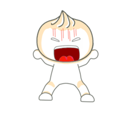 Meat loaf and dumpling sticker #851368