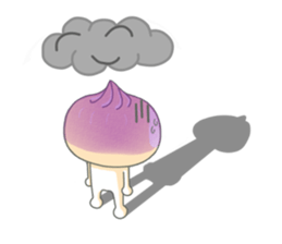 Meat loaf and dumpling sticker #851372