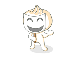 Meat loaf and dumpling sticker #851375