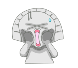 Meat loaf and dumpling sticker #851386