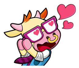 Ajay, The Moojays and Friends sticker #851450