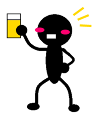 Man of the bar sticker #851506