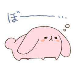 Droll rabbit sticker #851596