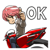 MototcycleVol.1(English) sticker #852000