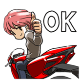 MototcycleVol.1(English) sticker #852000