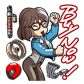 MototcycleVol.1(English) sticker #852003