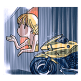 MototcycleVol.1(English) sticker #852006