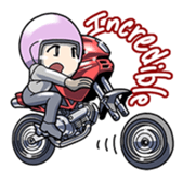 MototcycleVol.1(English) sticker #852015