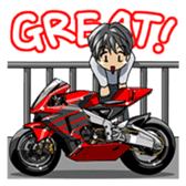 MototcycleVol.1(English) sticker #852023