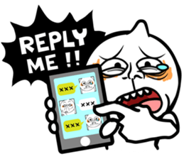 Let's softing ! Mochi man PUCHU !!(3) sticker #852340