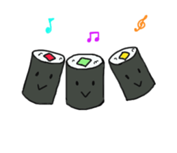 'sushi' from Japan sticker #852373