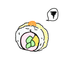 'sushi' from Japan sticker #852389