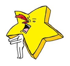 Funny Star sticker #853546