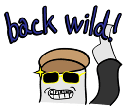 hiphop sticker "one love" sticker #853564