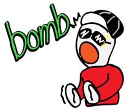 hiphop sticker "one love" sticker #853569