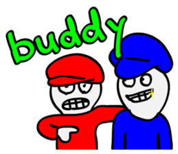 hiphop sticker "one love" sticker #853570