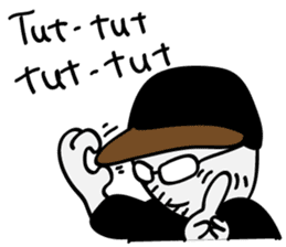 hiphop sticker "one love" sticker #853571