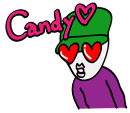 hiphop sticker "one love" sticker #853575