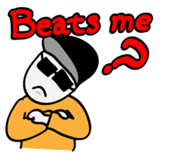 hiphop sticker "one love" sticker #853578