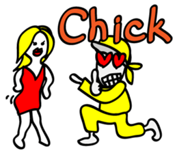 hiphop sticker "one love" sticker #853580