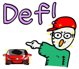 hiphop sticker "one love" sticker #853591