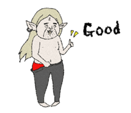 The middle-aged male appeared! sticker #853601