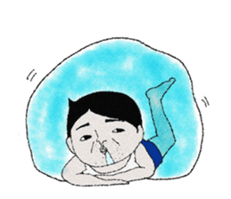 The middle-aged male appeared! sticker #853603