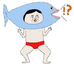 The middle-aged male appeared! sticker #853614