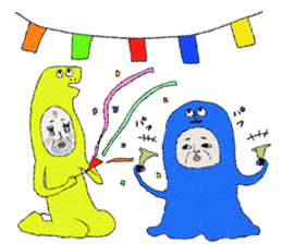 The middle-aged male appeared! sticker #853632