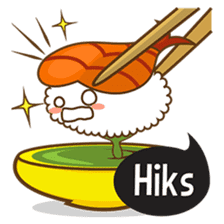 Delicious japanese food sticker pack sticker #854101