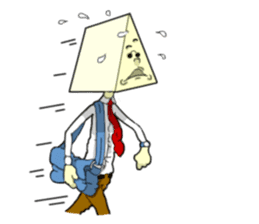 Mr Triangle & Miss Square sticker #854240