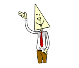 Mr Triangle & Miss Square sticker #854243