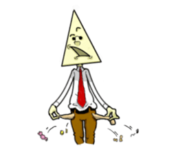Mr Triangle & Miss Square sticker #854246