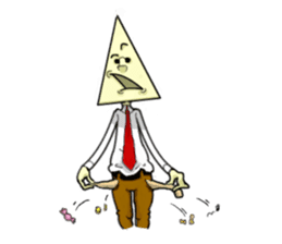 Mr Triangle & Miss Square sticker #854246